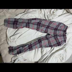 Plaid PJ bottoms